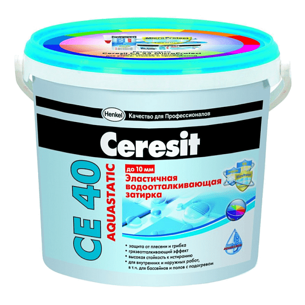 Затирка Ceresit СЕ 40 Aquastatic киви 2 кг